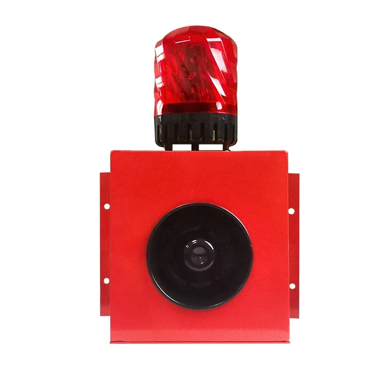 Pir Motion Sensor Waterproof Multiple Trigger Sound And Light Alarm With Voice Module-mp3