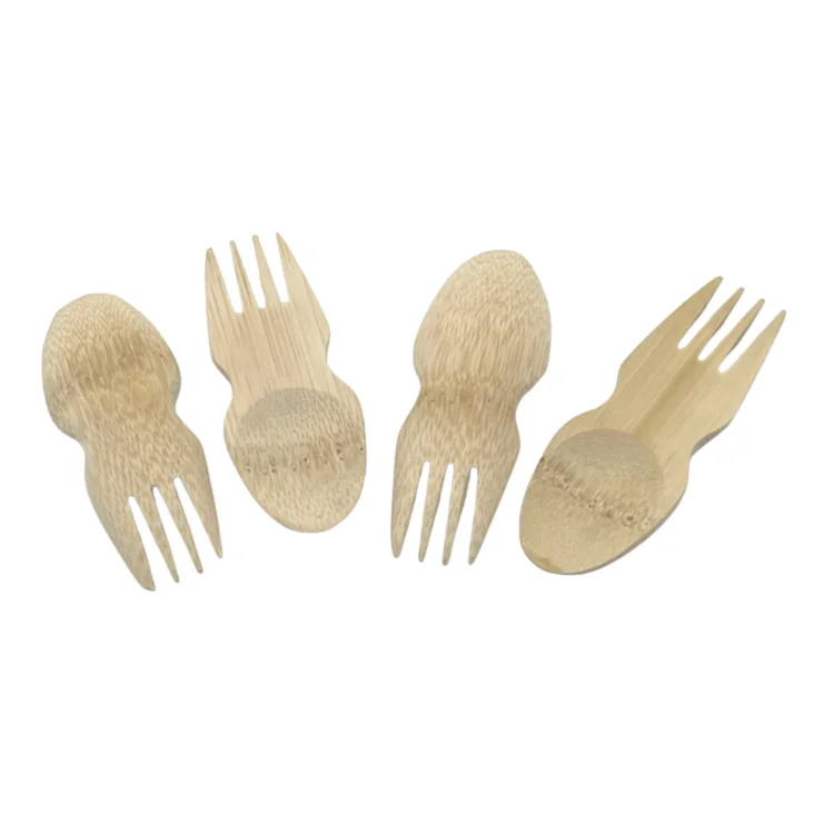 Зеленая бамбуковая чайная ложка, маленькая ложка, кофейная ложка может быть настроена в соответствии с рисунком