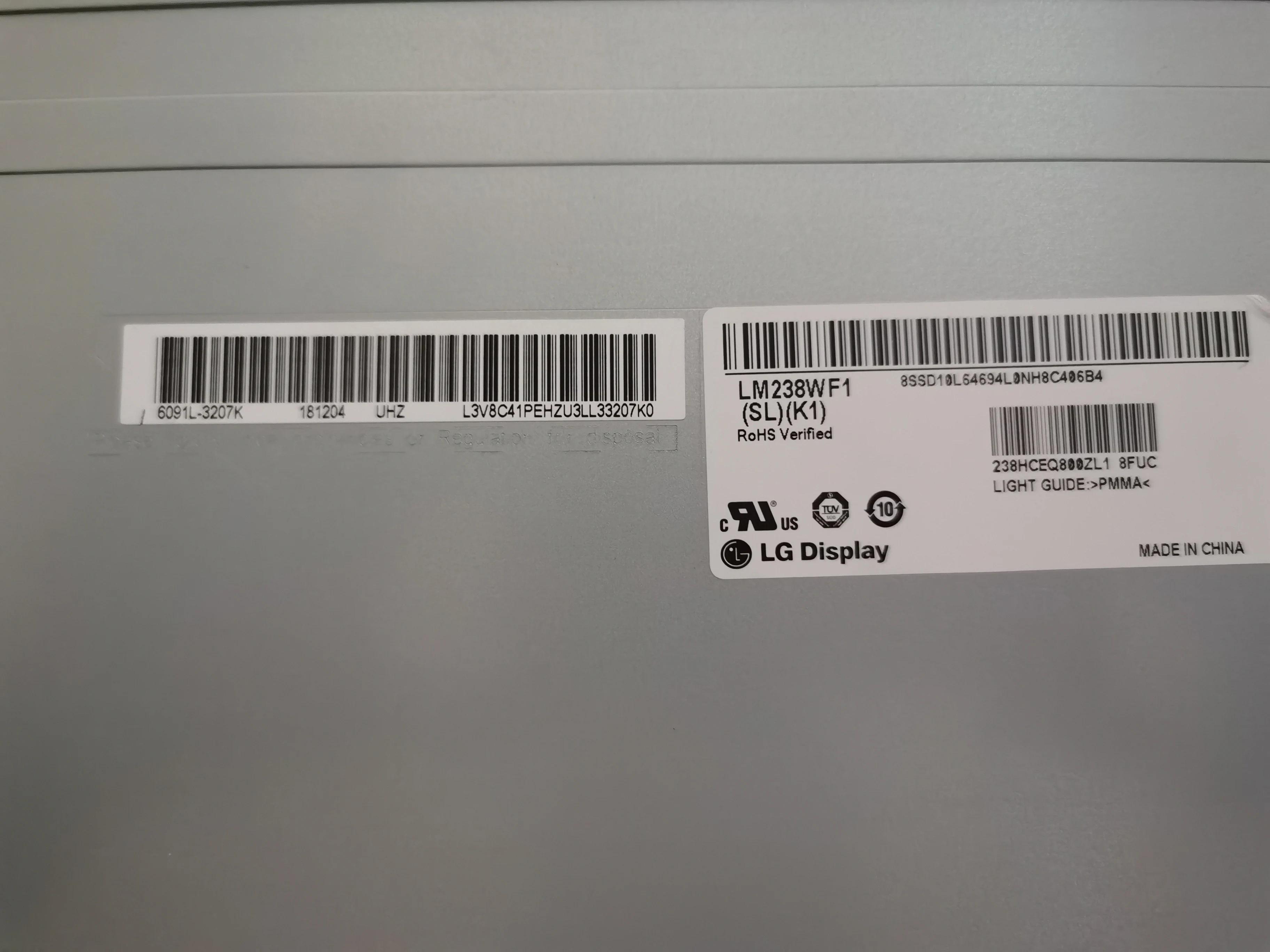 New stock 23.8' Monitor LM238WF1-SLK1 01EF859 for Thinkcentre M910Z Desktop