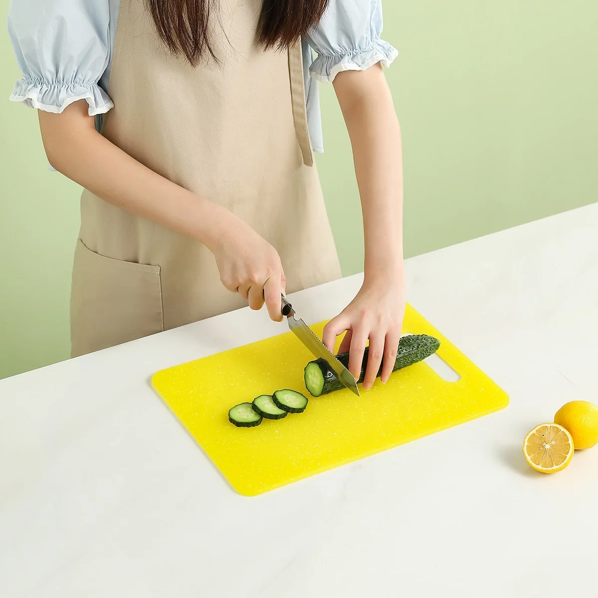 Manufacturers Kitchen Plastic Chopping Board Frosted Non-Slip Pp Colorful Plastic Cutting Boards For Kitchen