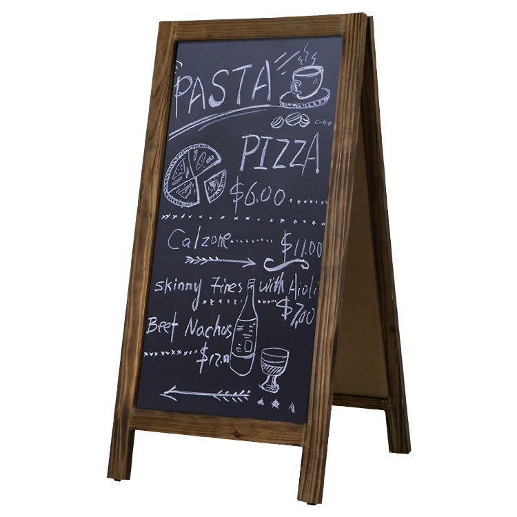 Custom Size Double-sided Magnetic A-type bracket board can be moved home  drawing board handwritten