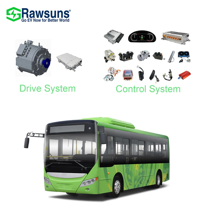 Rawsun ev motor 160 kw electric bus motor electric car kits electric engine conversion for 10-13t truck/8-10m bus
