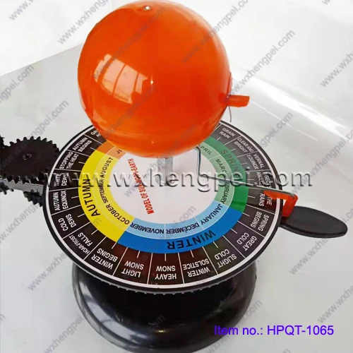 The manual of model of Sun-Moon-Earth / student globe learning instruments