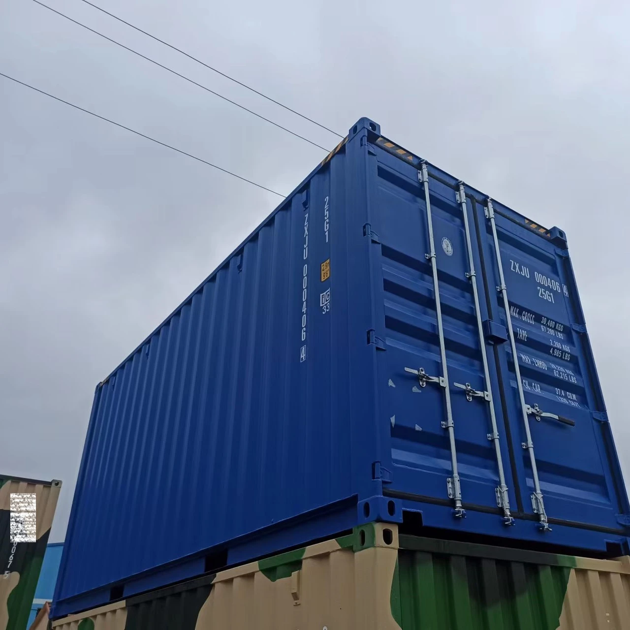 20HC высокий кубический Стандартный зарубежный контейнер для перевозки груза и перевозки 20 футов