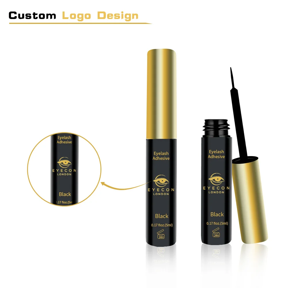 Wholesale Logo Customized Eyelash Glue Private Label Lash Eyeliner Glue Eyelash Extension Glue Pen