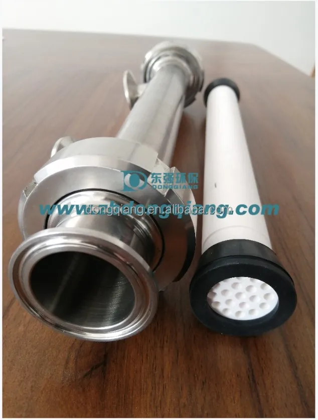 Ceramic Membrane Module With SS Housing and Cross Flow Filtration Membrane Ceramic Membrane Filter