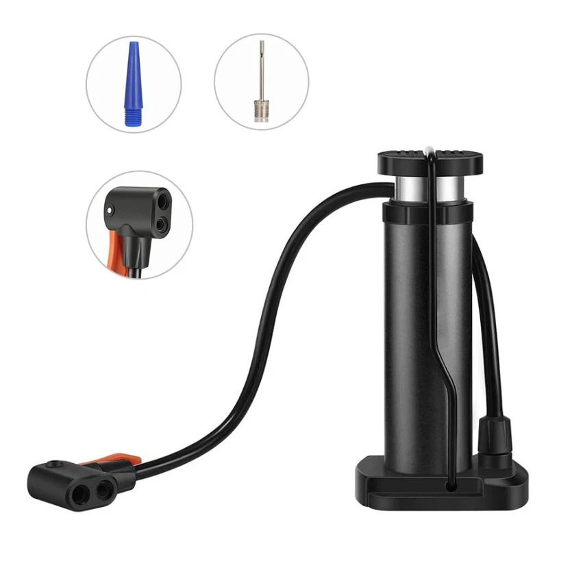 
hand motor gauge portable tire mini lightweight united ball scooter air pump bike 