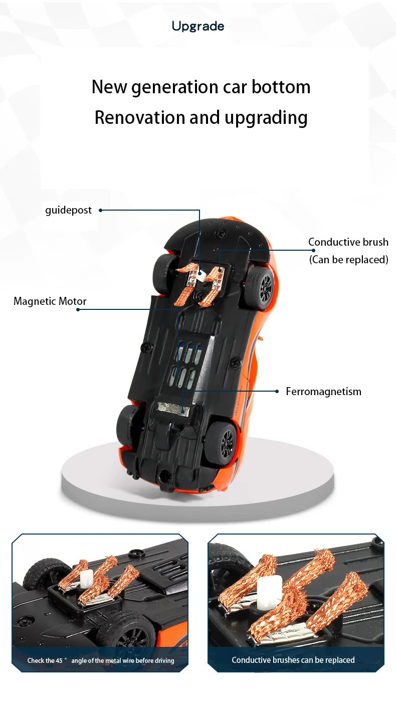 4.36M track high-speed 1/43 race track remote-controlled race track slot machine with springboard