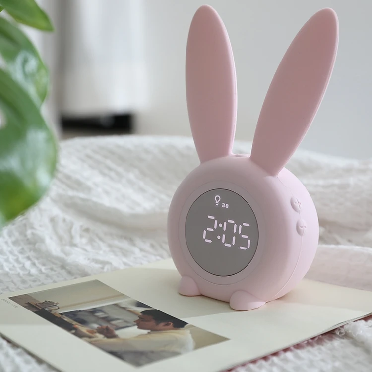 Wholesale Cheap Price Novelty Sleep Trainer Wake Up Light Musical Alarm Clocks Kids Smart Clock