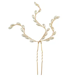 Vershal  Bride Crystal Rhinestones Pearls Women Hairpins Wedding Hair Combs Bridal Headpiece Hair Jewelry Accessories