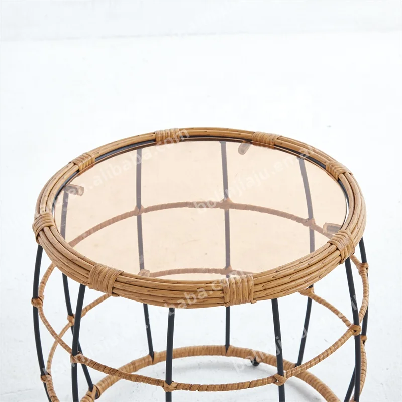 Hot Sale Relax Single Sofa Rocking Lounger With Leisure Footrest Indoor Outdoor Wicker Black Recliner Rattan Rocking Chair