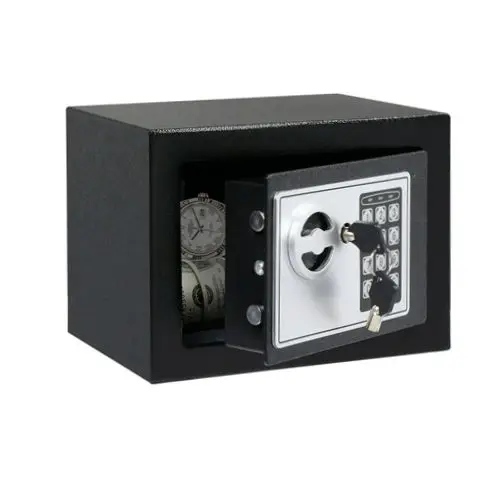 Mini Digital Metal Money Safe Electronic Box Fireproof Security Safe box for cash Hotel Safe Box Safety Kids Mini
