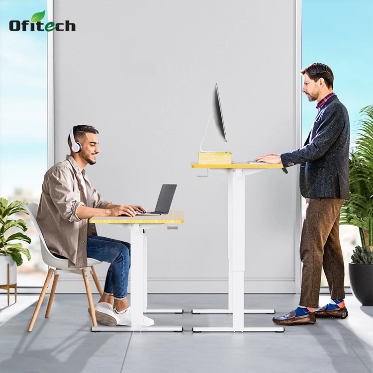 design stand workbench table homemade diy modern computer desk office computer working electric height adjustable desk for home