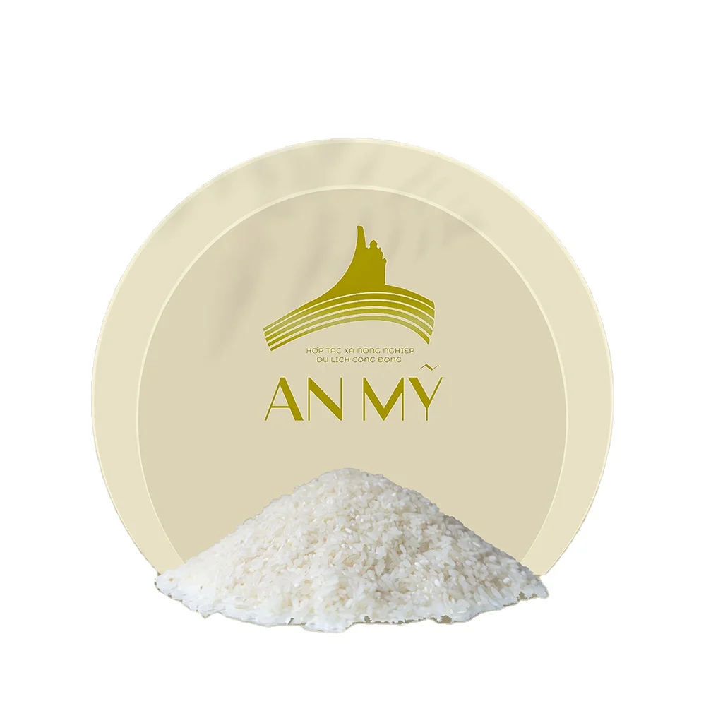 Natural Wheat Rice Texture Soft Low Broken Organic Rice Medium Grain White