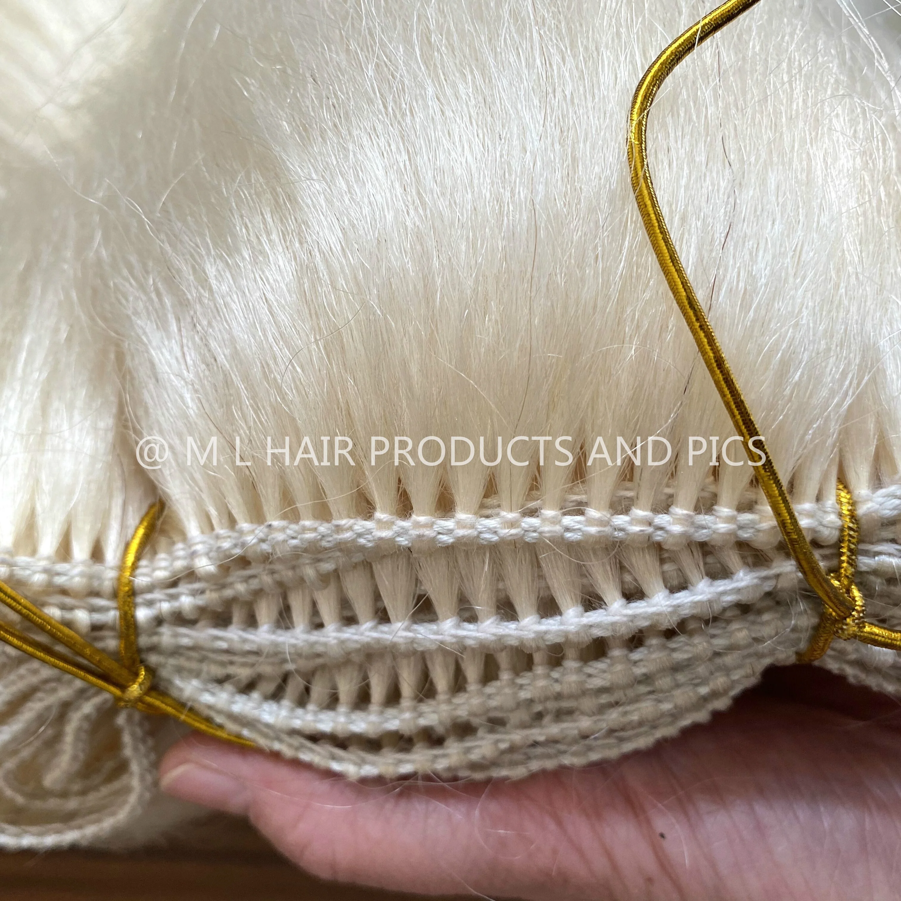 2023 Christmas costume yak hair Sant* Clau* wig and beard Yak tail hair weft