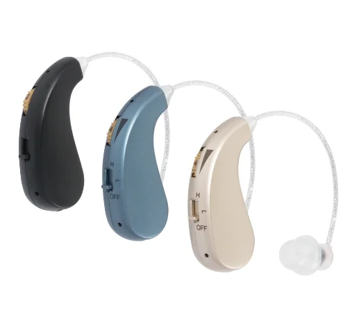 Wholesale Ear Hearing Products Low Power Consumption Deaf Seniors Bte Rechargeable Hearing Aids with Bluetooth Wireless TOPMEDI