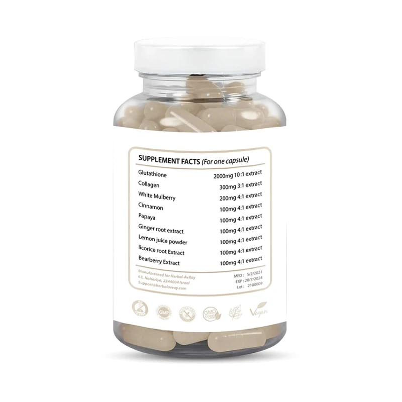Bulk Health Factory Price Skin Pearl Vitamin E Collagen Pills Skin whitening capsule