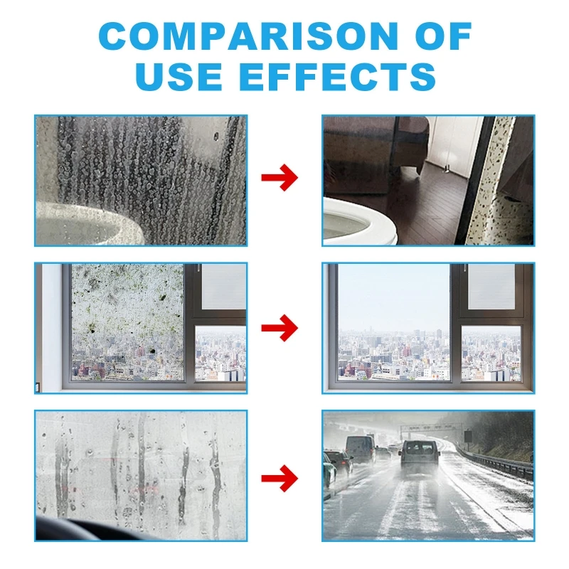 Custom label Household Glass Mirror cleaning tablets eco friendly