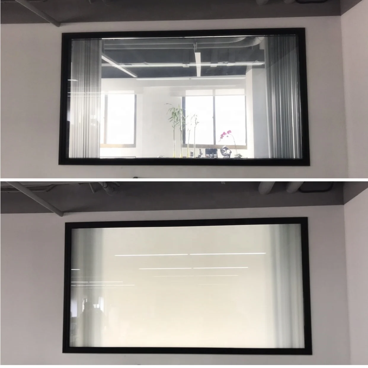 Frost to clear   Convert  Pdlc 12 inches X 6 Inches Smart Film