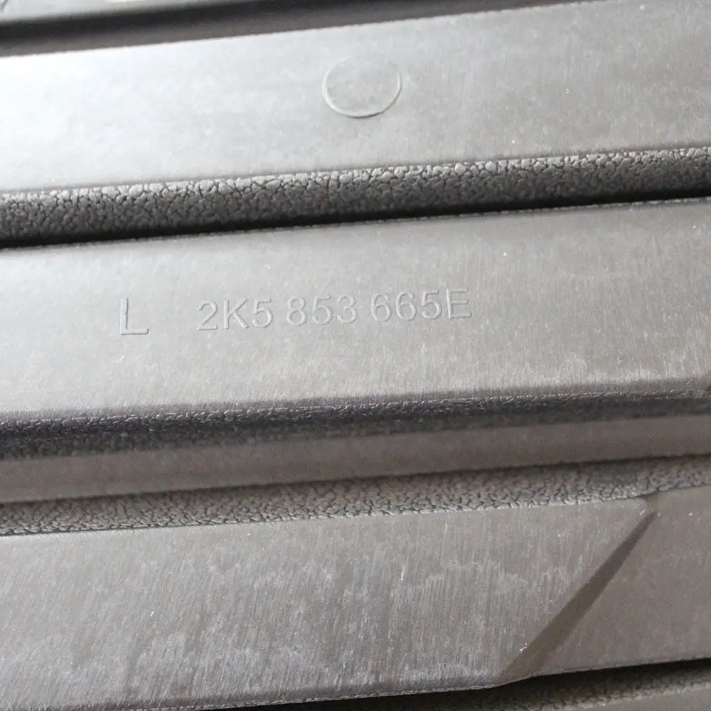 Auto Car Bumper Grille Fog Lamp Cover Without Hole for VW Caddy 2015 -