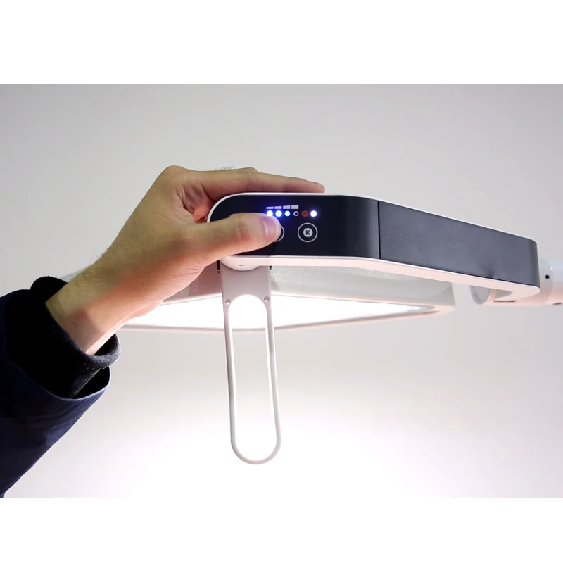 25pcs LED bulb 80000Lux Illuminance 2 step color temperature adjust headlamp 450mm hospital equipments led ot light