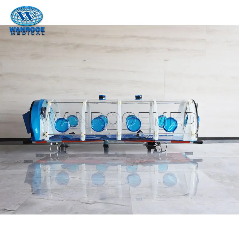 EA-13A Medical Lab Portable Biological Negative Pressure Isolation Chamber Stretcher
