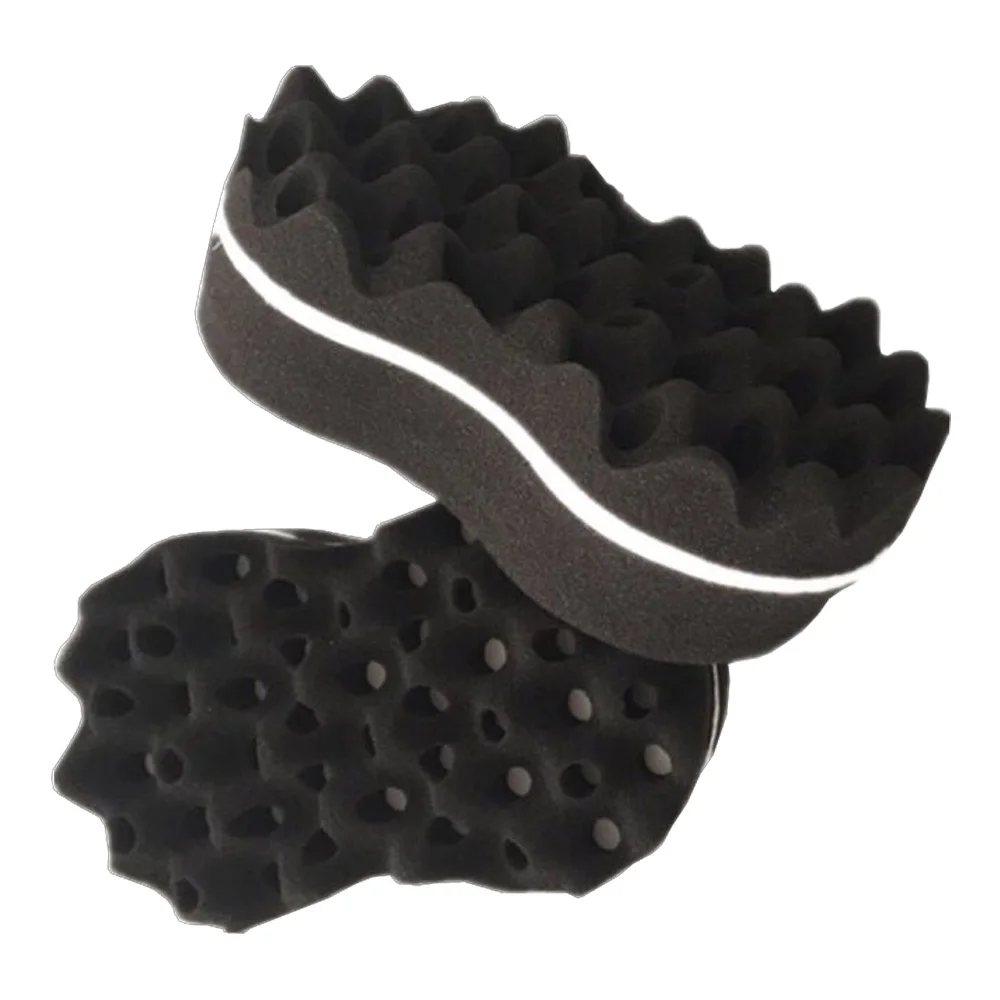 Hot sale Hair Curl  Twist Sponge 8 shape With Holes Sponge Curly Hair Twist Sponge Foam For Black Men
