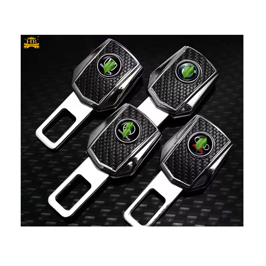 Customized Car Seat Belt Extension Universal Seat Belt Locker Safety Belts Buckle Audi