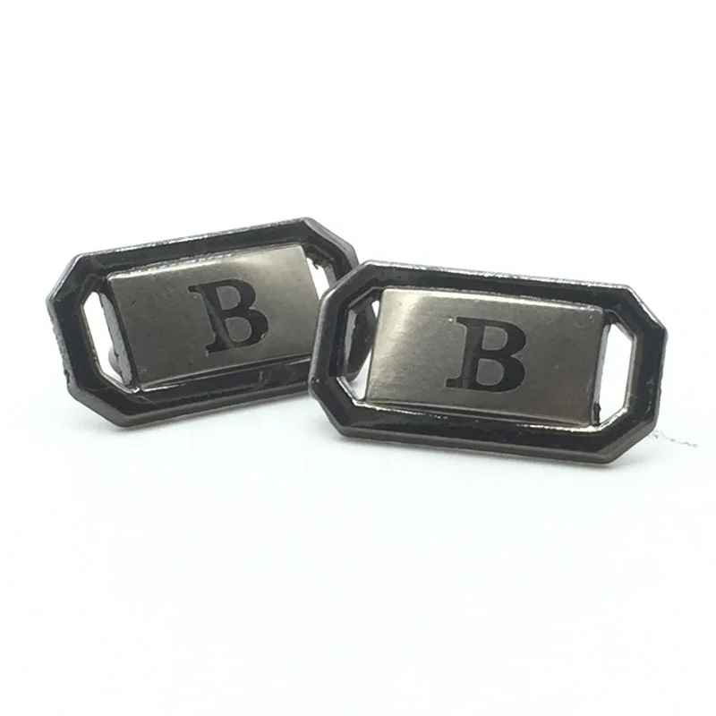 Newest high quality zinc alloy metal label