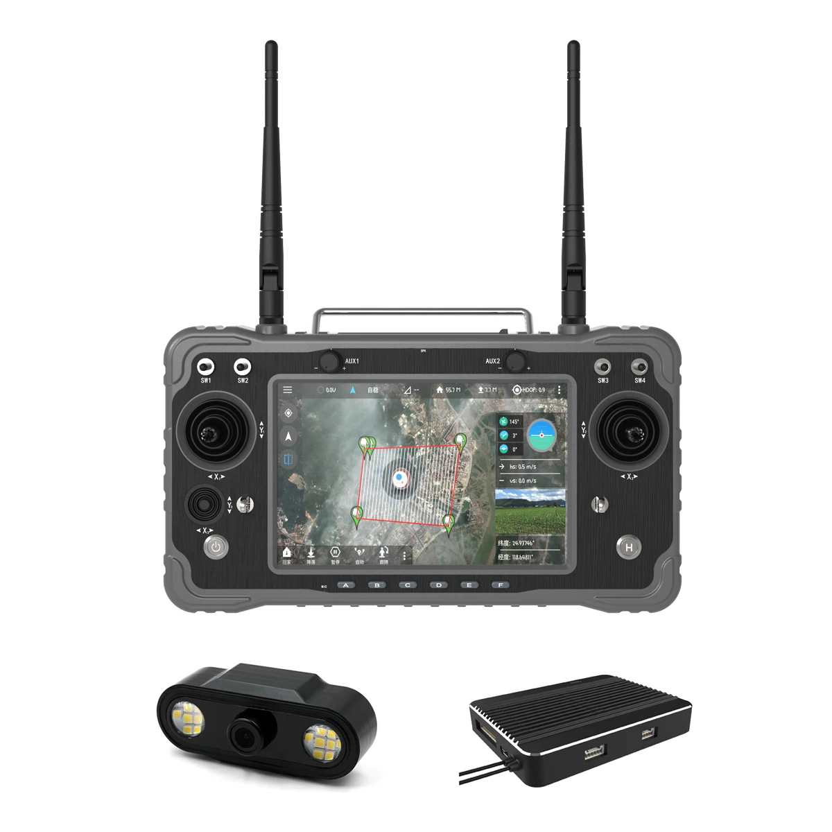  SKYDROID H16 Pro 2 4 ГГц 16CH FHSS 20 км 1080P Цифровая передача видео данных телеметрический передатчик MIPI камера R16