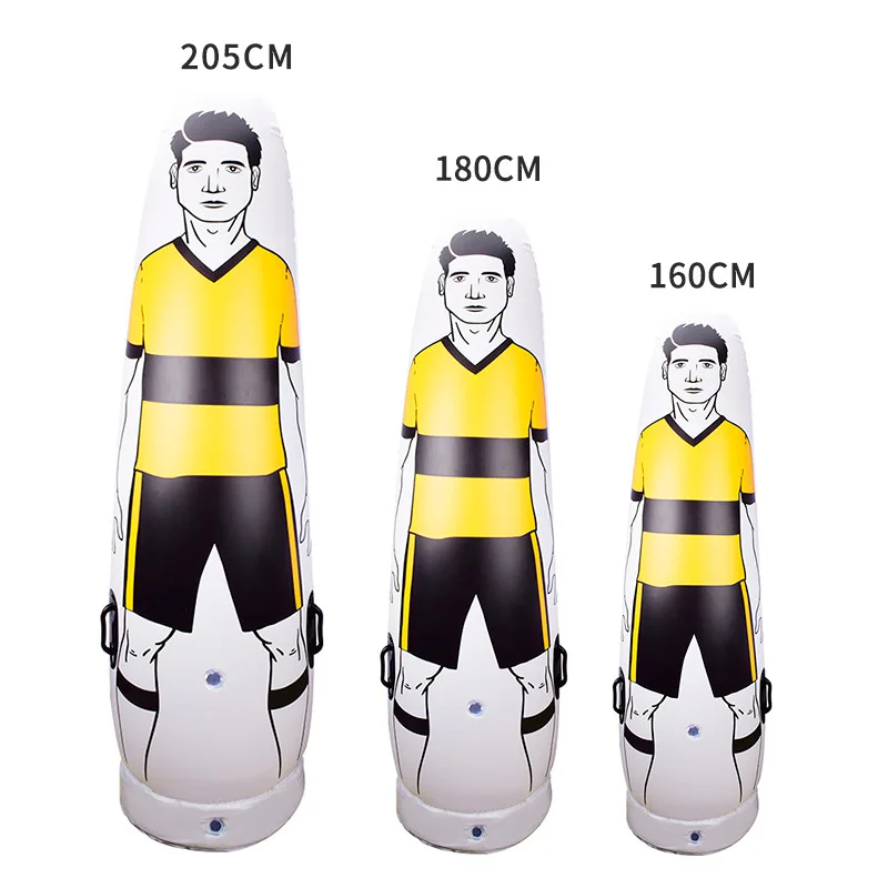 Portable Inflatable Football Training Dummy Wall Custom Color Size  Soccer Mannequin Dummy Cheap Wholesale