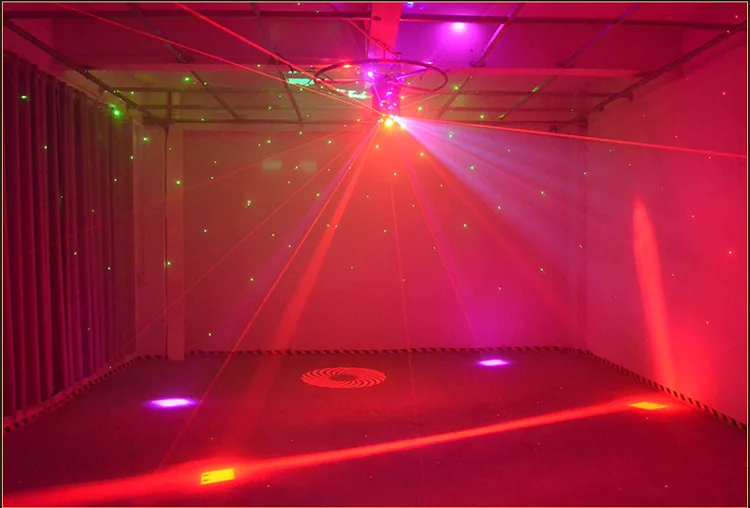 Disco Bar Lighting 16pcs 3W RGB Led Stage Light Small Cube Moving Head Magic Ball Light