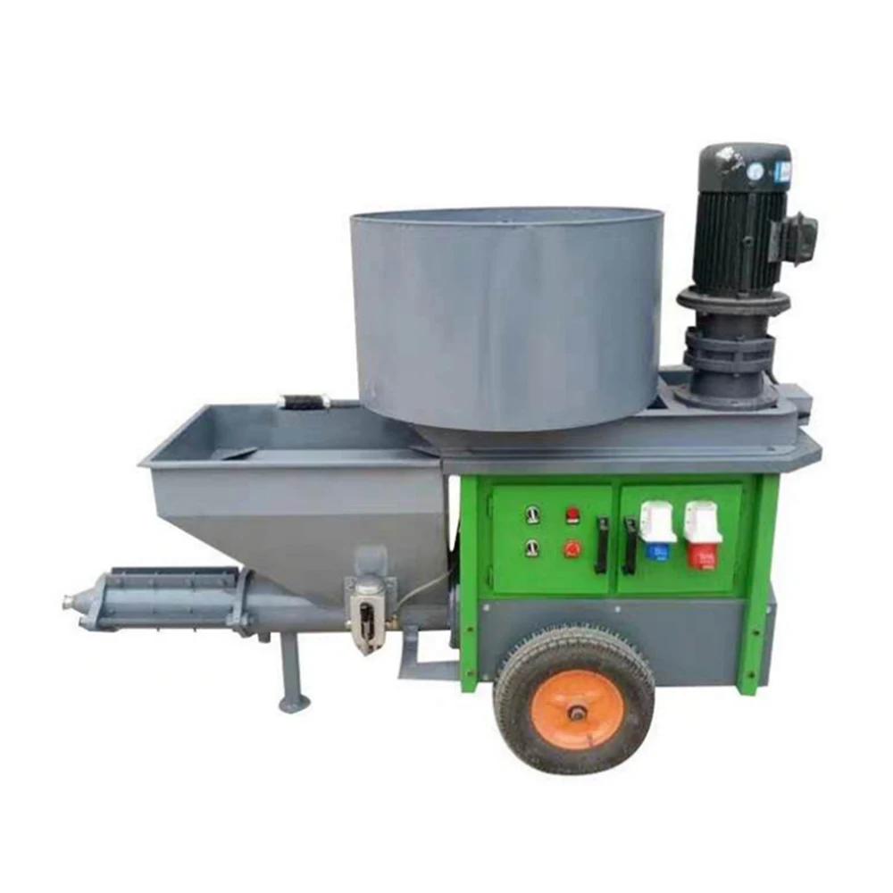 Electric Mortar Spray Plaster Machine/Mortar Cement Spraying Machine With Air