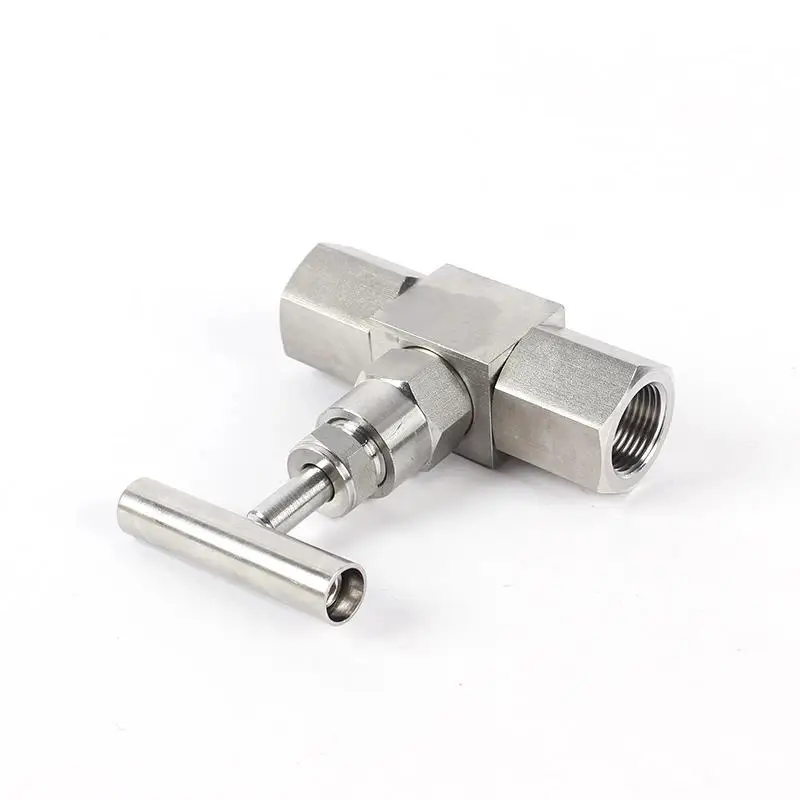 Hydraulic Straight Needle Valves with Female to Male Connections In-Line Design for Optimal Flow Regulation