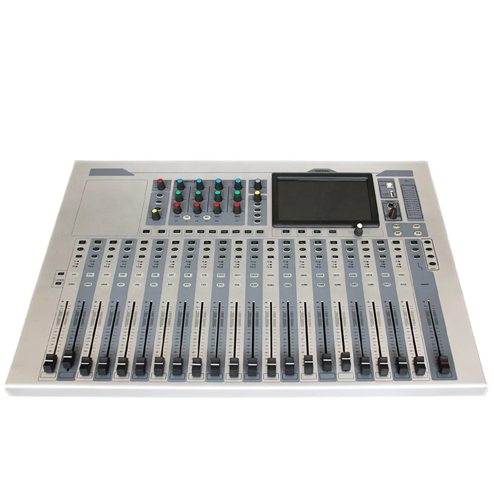 
High performance professional 32 channel digital audio mixer console 