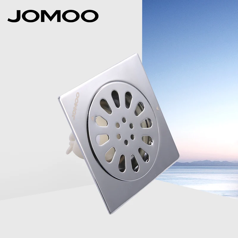 JOMOO Factory Price Large Flow Fast Drainage Stainless Steel Strainer Floor Drain Floor Drainer For Dry Area
