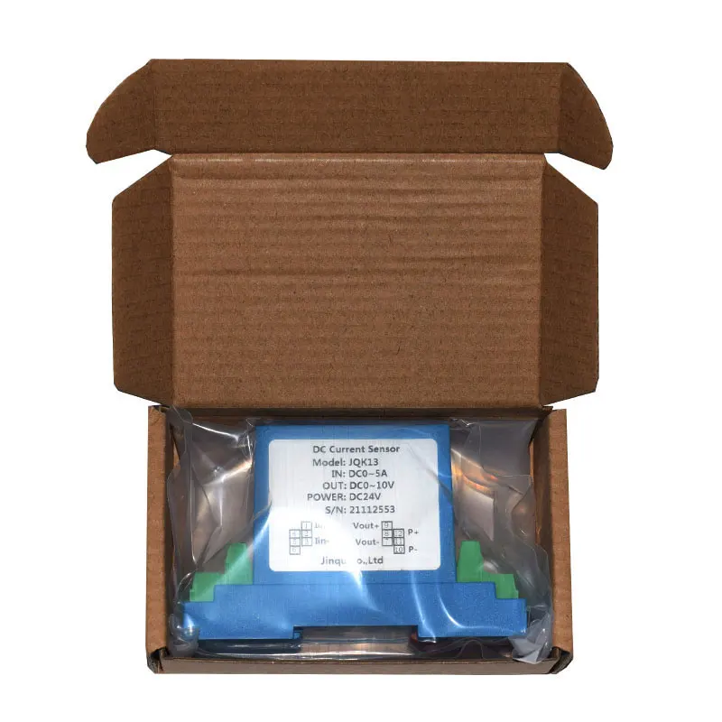 SWK-13 AC/DC Current Transducer 4-20mA Output Hall Effect Current Sensor Transmitter