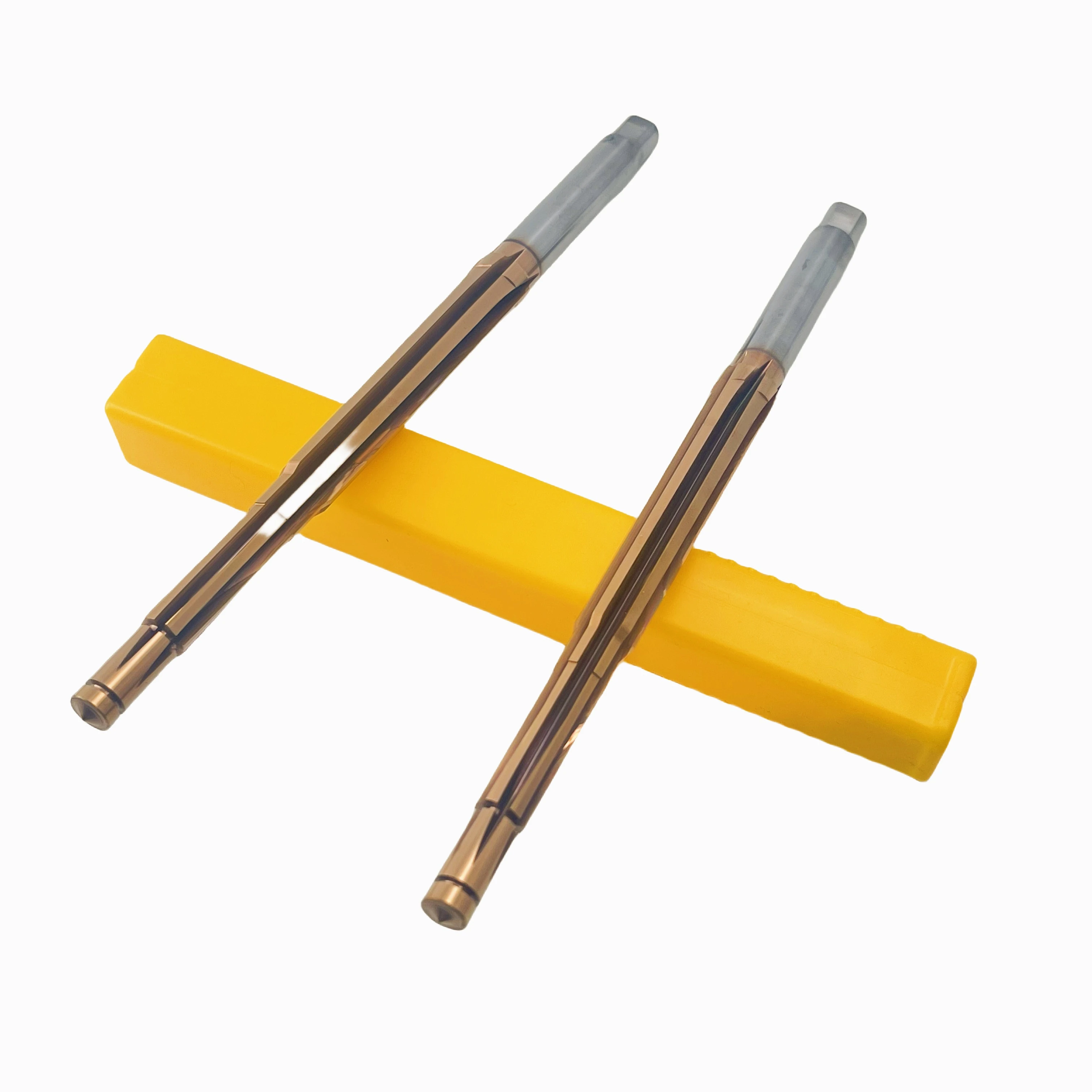 Customized Cutter Solid Carbide Reamer finishing Tools Tungsten steel Step Reamer For CNC Machining hss gun chamber reamer