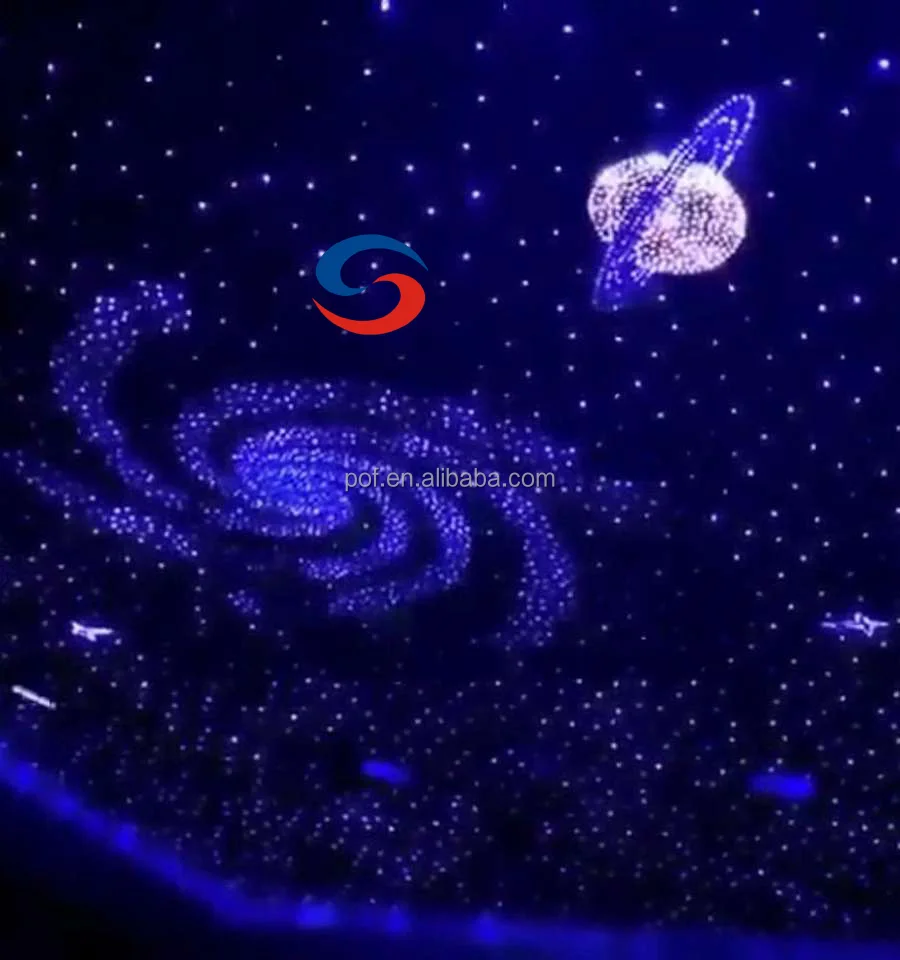 Galaxy Star потолочные панели волоконно-оптические звезды светильники RGB с 7 видов цветов Звездные для домашнего кинотеатра