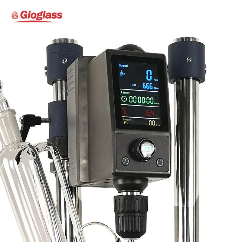 1L 2L 3L 5L Laboratory mini single layer chemical glass reactor/Jacketed Glass Reactors