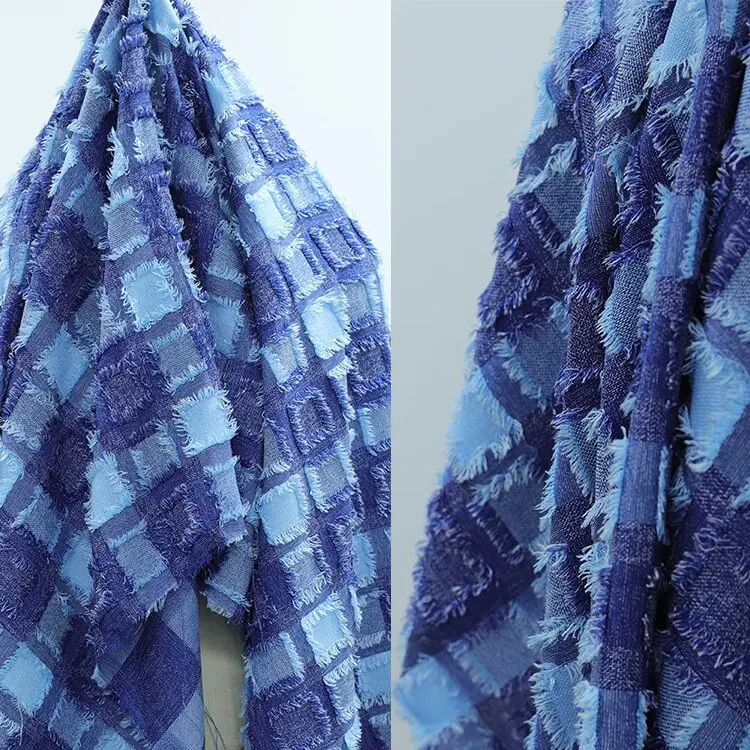 Wholesale Wool Yarn-Dyed Plaid Shirt Fabric for Men and Women Twill Style for Clothing and Shoes