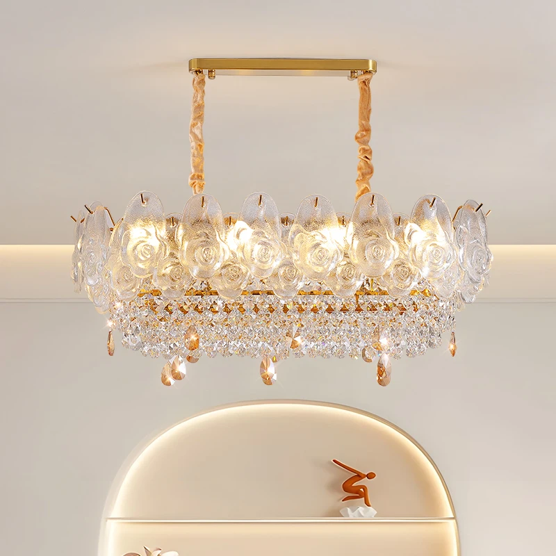Manufacturer New Design White Angel Leaf Wings Chandelier Light Fixture 6 Lights Modern Dining Room Pendant Light