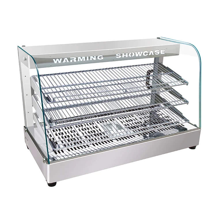 Catering Equipment Commercial Luxury Food Warming Showcase  Food Warmer Food Warming Machine for Snack Shop Restaurant