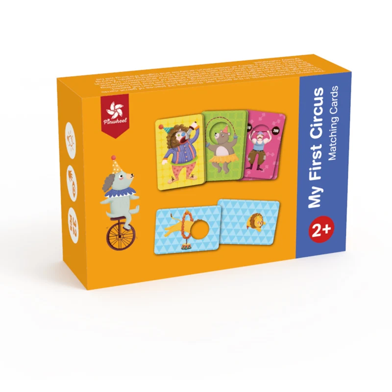 
Custom Board Games Printing OEM Factory Customized cards game Sets Color Design Material Origin Size Circus matching games 