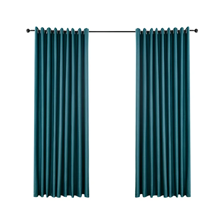 2022 дешевая занавеска для гостиной, современные шторы из полиэстера, готовая занавеска от производителя