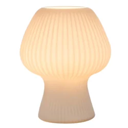 Luxury Glass Table Lamp Home Decoration Lighting Glass Mushroom Lamp Room Decorative Glass Lamp