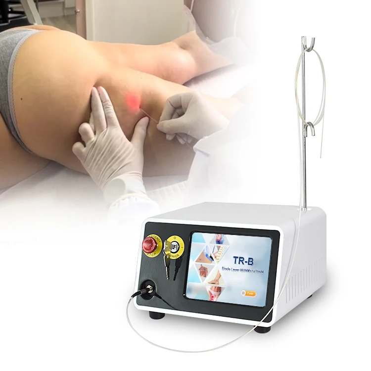 980nm 1470nm Lipolysis Diode Laser Machine Fiber Optic Facial Lifting Slimming Weight Loss Liposuction Equipment Endolaser Lift