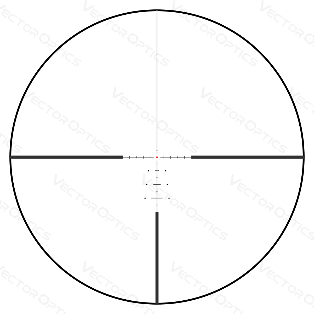 Vector Optics 3-18x50 miras telescopicas Continental 30mm Tube Side Focus Min 10 Yards Hunting Scope