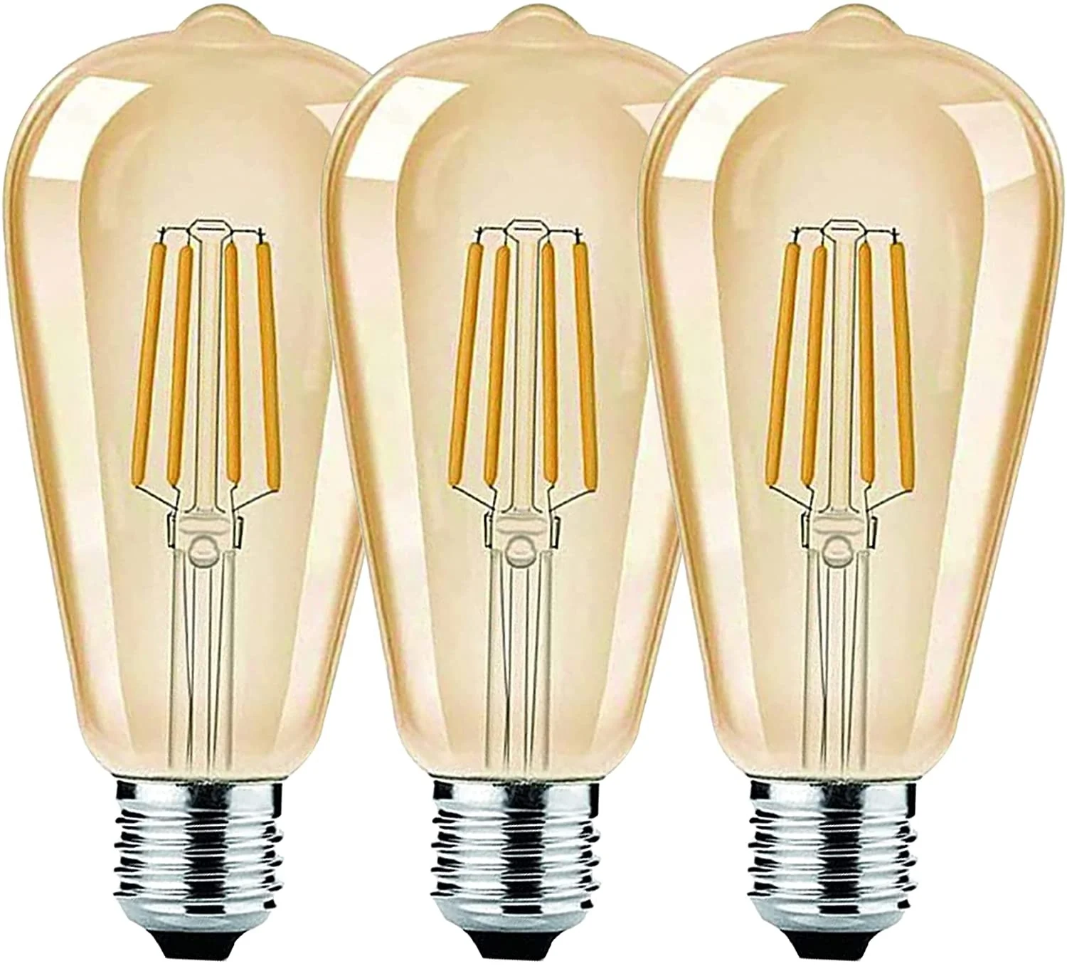 Wholesale Custom Logo Decorative Lamp Led Edison Filament Bulb ST64