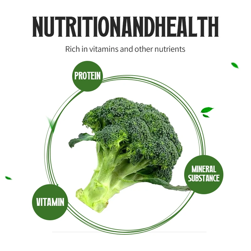 Good Quality Low Price Nutrition health frozen vegetable BRC Certified Fresh Cut iqf frozen broccoli